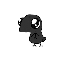 Black Sticker