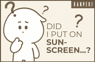 Sun Screen GIF by Kanpeki Care