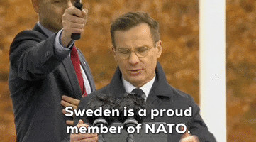 Ulf Kristersson Sweden GIF by GIPHY News