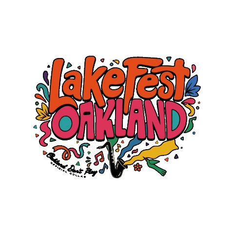 Oakland Lakefest Sticker by OaklandDontPlay