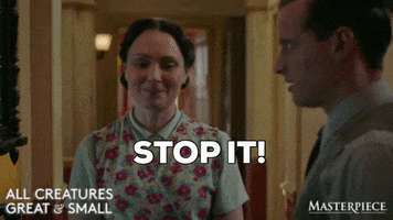 Stop It Come On GIF by MASTERPIECE | PBS