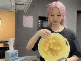 Cute Girl Cooking GIF