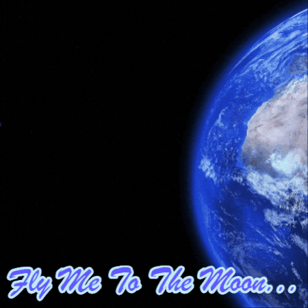 To The Moon Rocket GIF by TeaCosyFolk