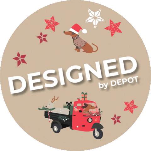 Christmas Dario Sticker by DEPOT