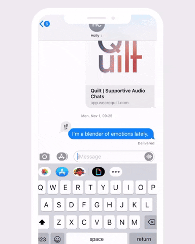 Text Lol GIF by Quilt