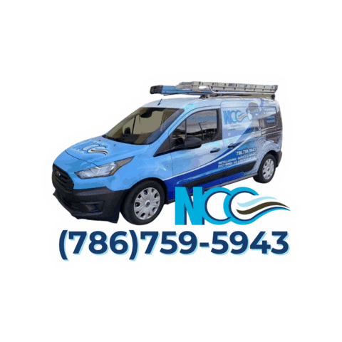 National Comfort Cooling Sticker