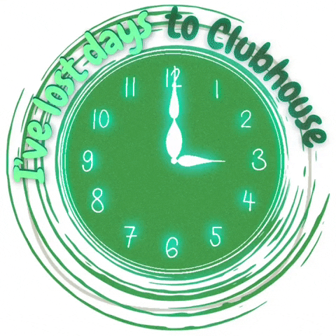 Time Flies Clock GIF by The3Flamingos