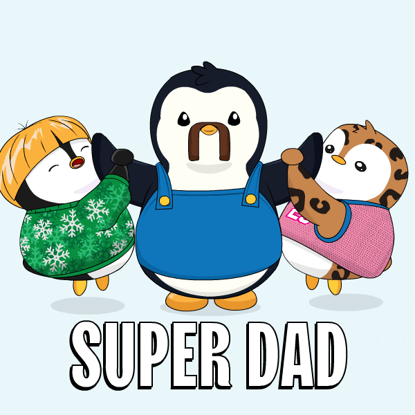 My Dad GIF by Pudgy Penguins