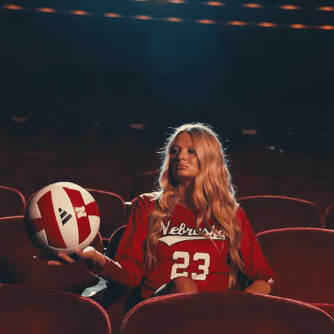 Nebraska Volleyball GIF by Huskers