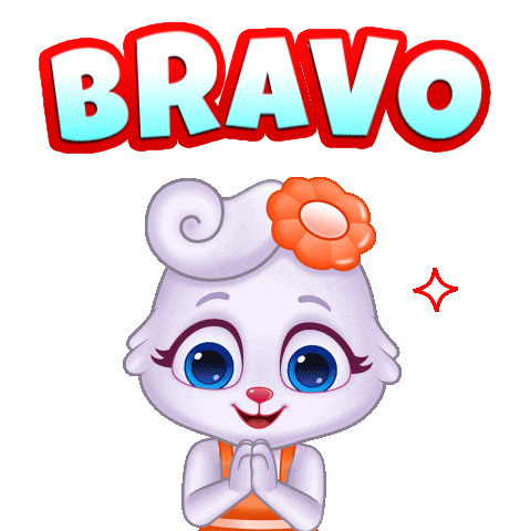 Awesome Well Done Sticker by Lucas and Friends by RV AppStudios