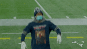 Peace Out Reaction GIF by New England Patriots