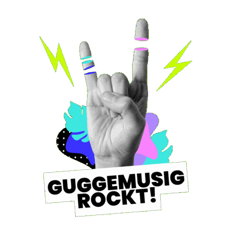 Gugge Rockt Sticker by Schlusspunkt. - Belp
