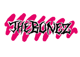 Jesse Bonez Sticker by ASF brush