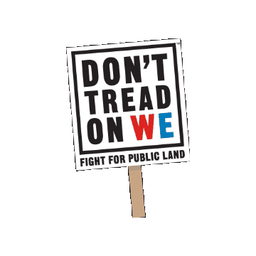 Tu Public Lands Sticker by Trout Unlimited