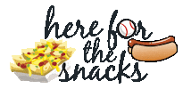 Snacks Hotdog Sticker by Our Baseball Life