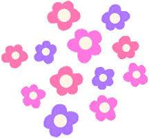 Flower Power Love Sticker