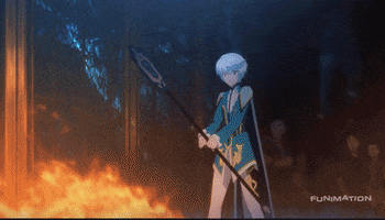tales of zestiria fire GIF by Funimation
