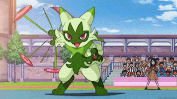 Floragato Pokemon Paldea GIF
