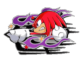 Sega Knuckles Sticker by Sonic the Hedgehog