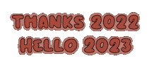 New Year Sticker