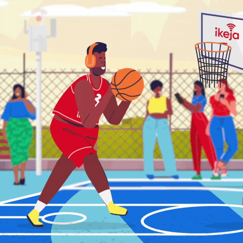 Basketball Ball GIF by ikeja