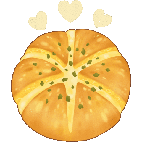 Garlic Bread Korean Sticker by jarimar