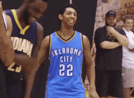 Oklahoma City Thunder Dancing GIF by NBA