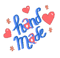 Hand Made Love Sticker