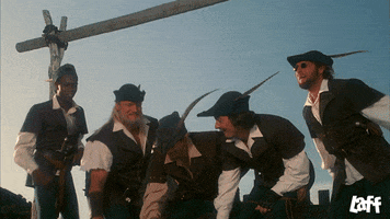 High Five Robin Hood Men In Tights GIF by Laff