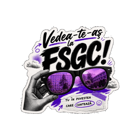 Timisoara Uvt Sticker by FSGC-UVT