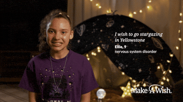 Star Season GIF by Make-A-Wish America