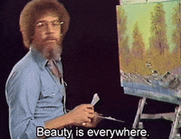 Bob Ross Coffee GIFs - Get the best GIF on GIPHY