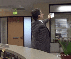 Season 1 Running GIF by The Office