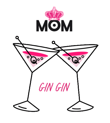 Mom Gin Sticker