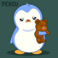 Tired Penguin GIF by Pudgy Penguins