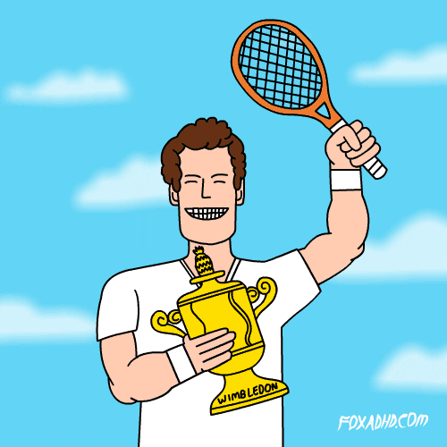andy murray animation GIF by gifnews