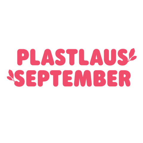 Plastlaus september Sticker