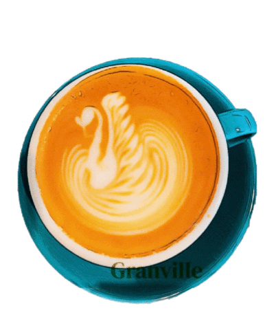 Latte Sticker