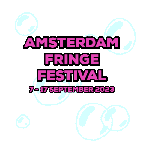 Pink Festival Sticker by AmsterdamFringeFestival