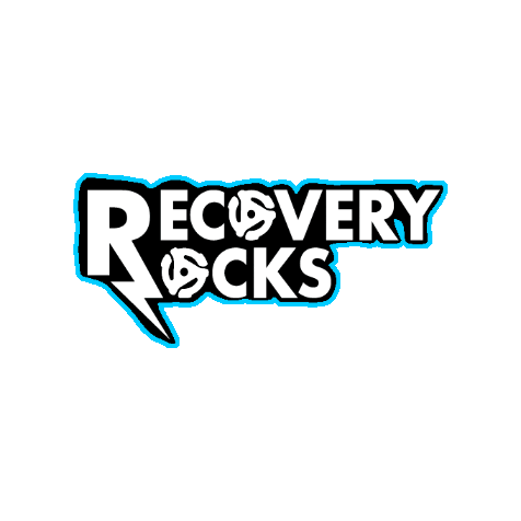 Recovery Rocks Lisa Smith Sticker by The Sober Curator