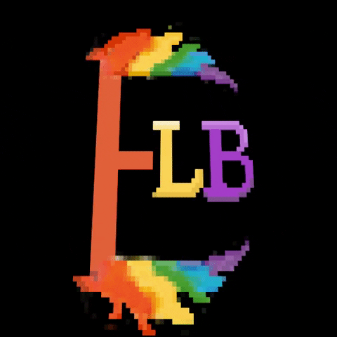 Pixel Logo GIF by Elrond Lucky Birds