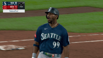 Celebrate Seattle Mariners GIF by MLB