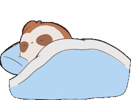 Wake Up Sleeping Sticker