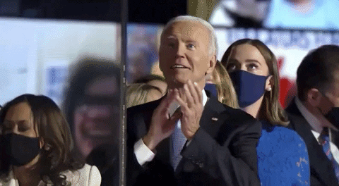 Joe Biden Victory GIF by GIPHY News - Find & Share on GIPHY