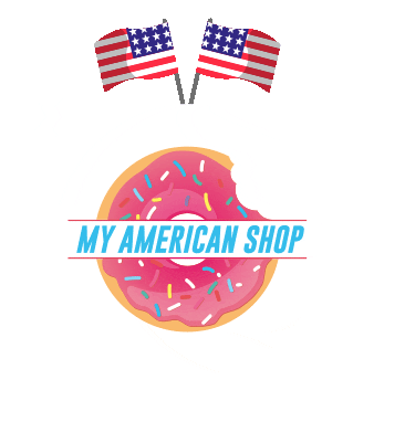 My American Shop Sticker