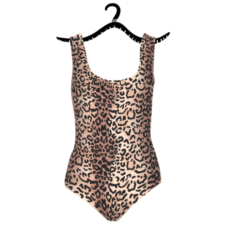 Leopard Print Swim Sticker by Sofia Vergara