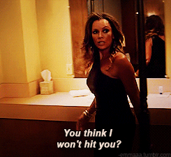 you think i wont hit you vanessa williams GIF