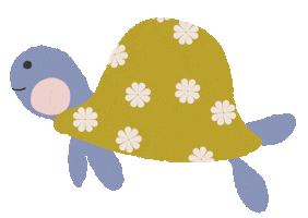 Sea Turtle Swimming Sticker by hello matze illustrations