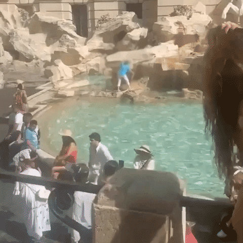 Water Italy GIF by Storyful