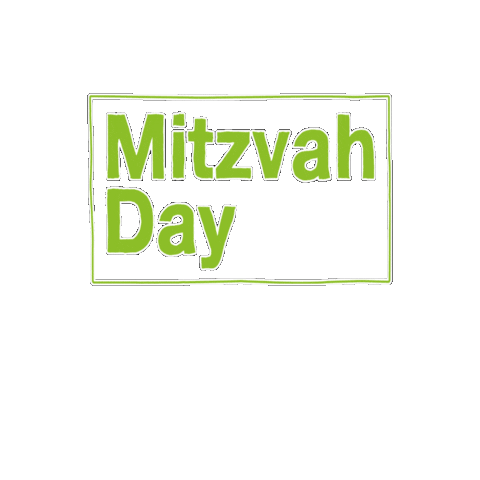 Mitzvah Day UK Sticker